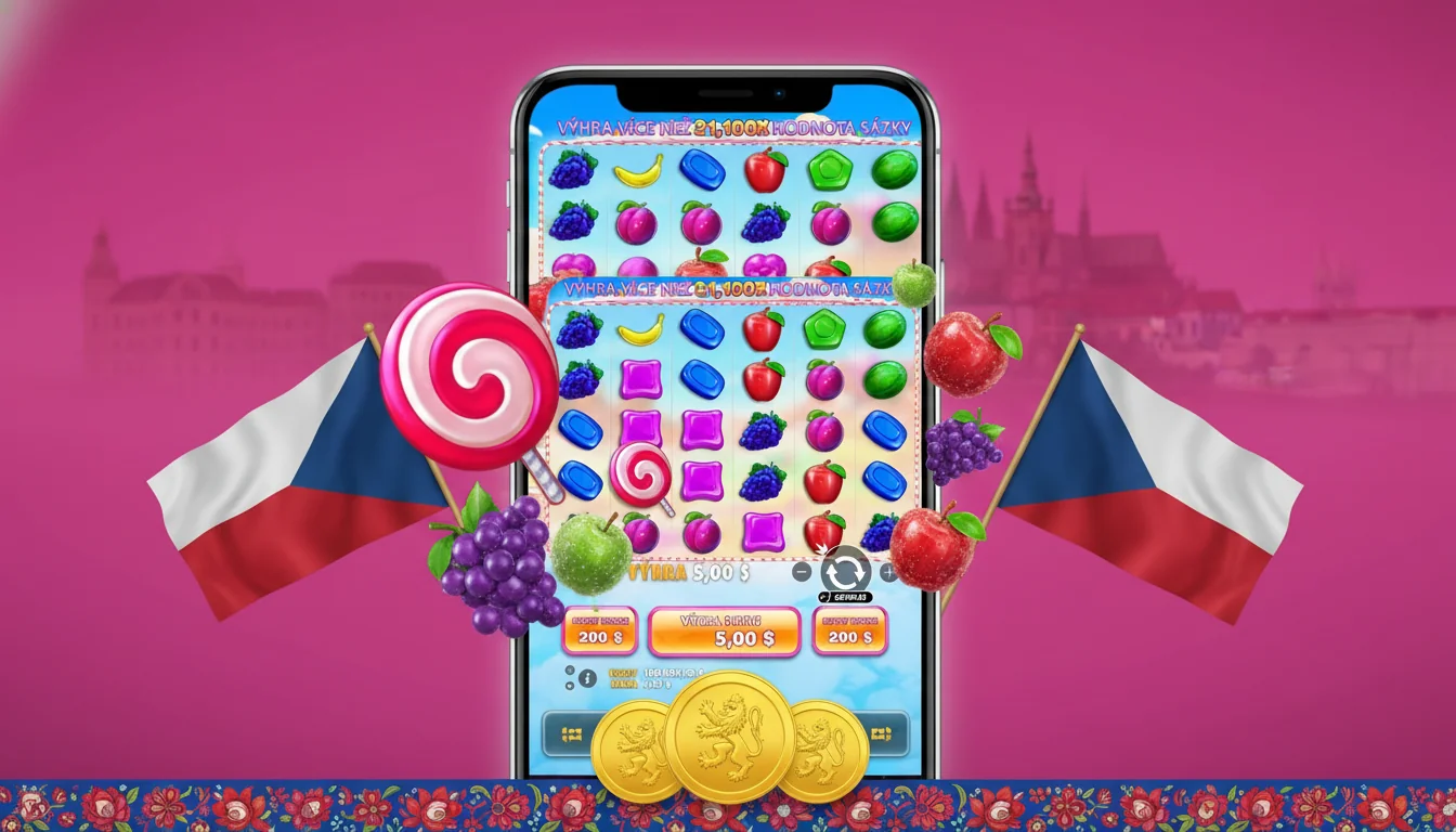 Detail bonusové hry Sweet Bonanza vedle bonusu Gates of Olympus - srovnání padajících multiplikátorů ve free spins